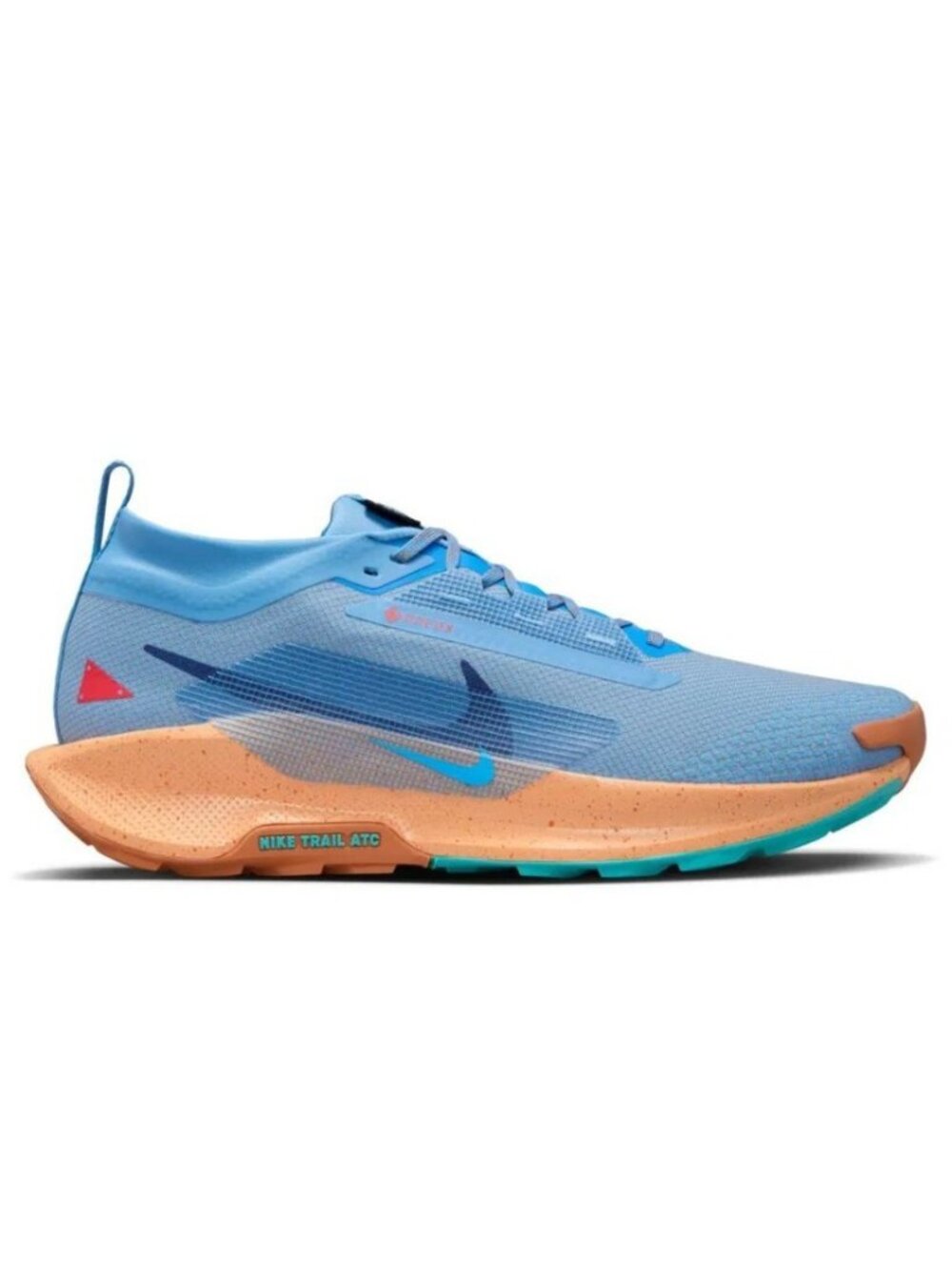 Nike ReactX Pegasus Trail 5 GTX – Men`s Running Shoes Blue FQ0908-400 NEW